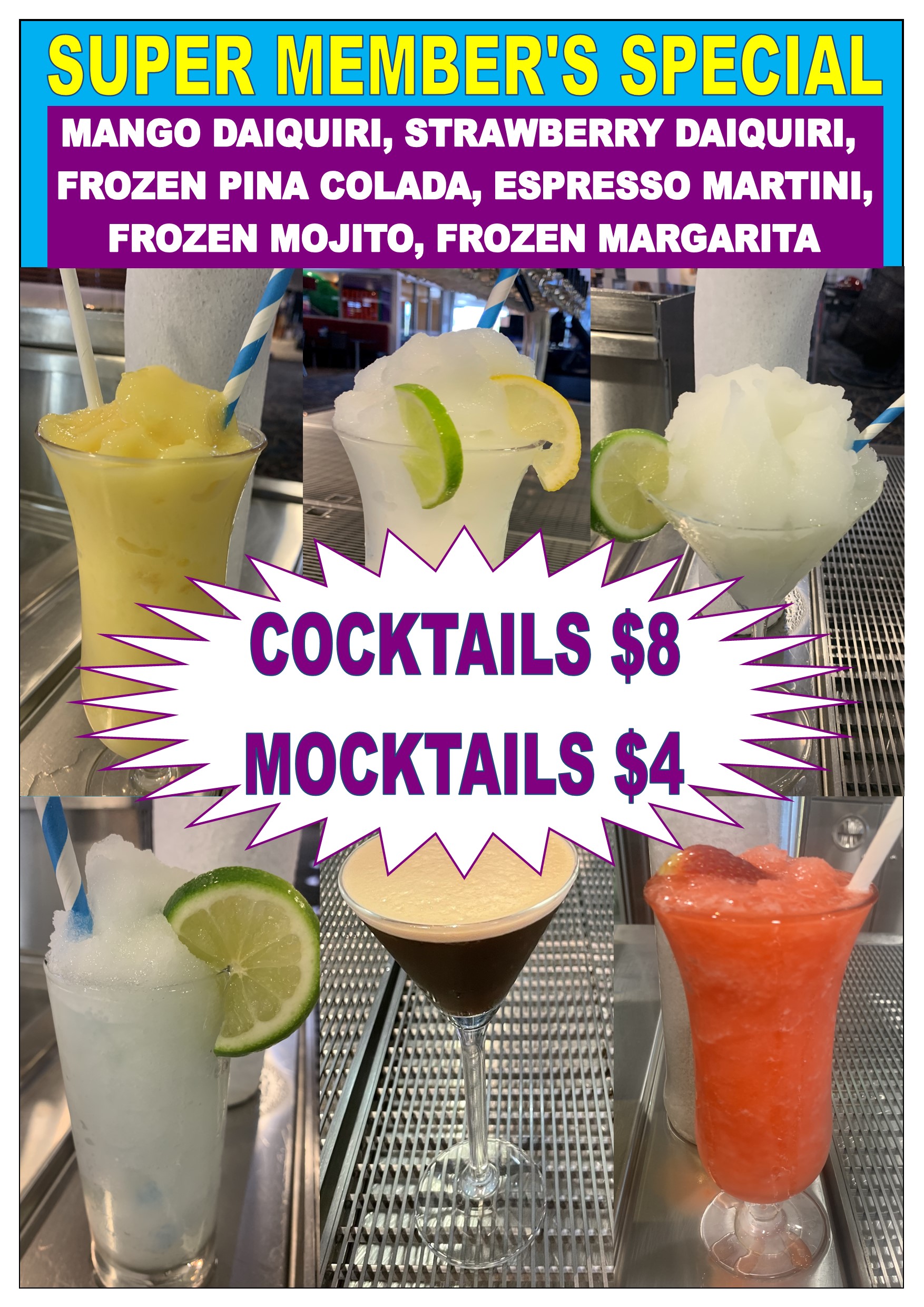 FROZEN COCKTAIL SPECIAL JULY 2023