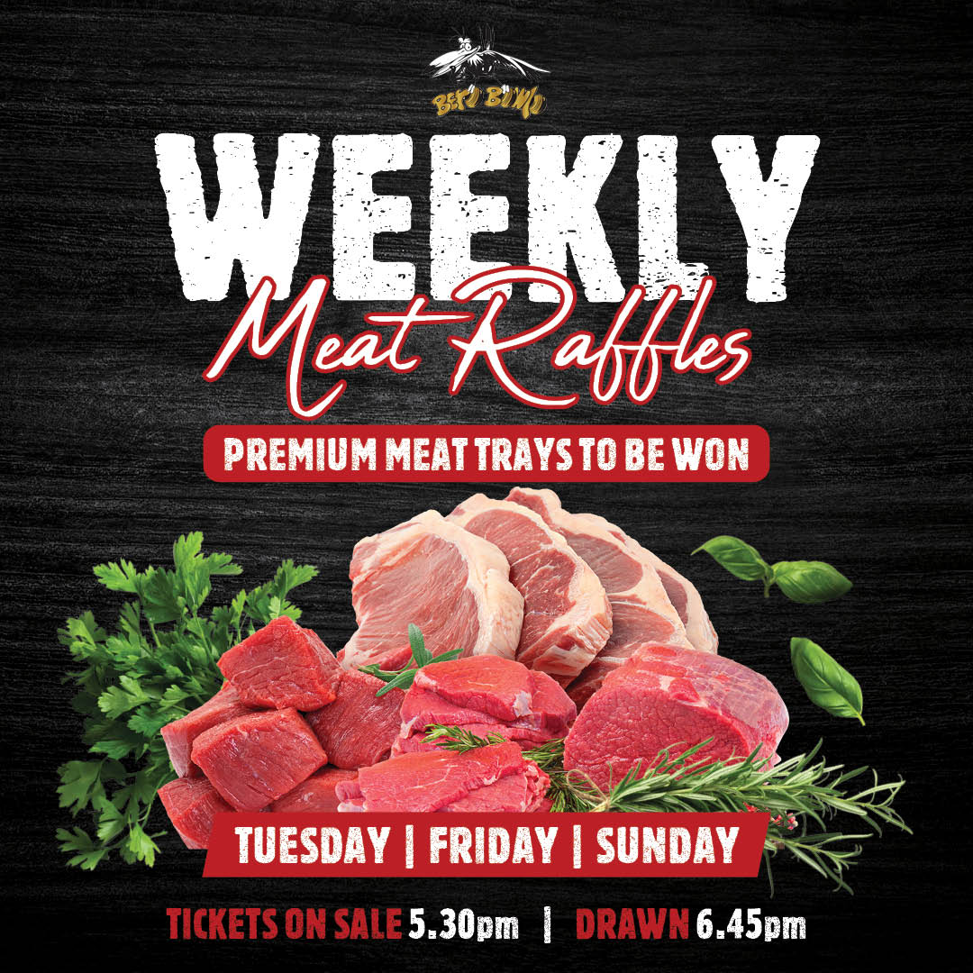 Weekly Meat Raffle - Facebook - Beresfield Bowling Club
